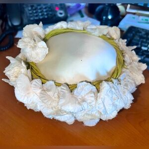 Vintage Bernard Workman 1960s floral hat